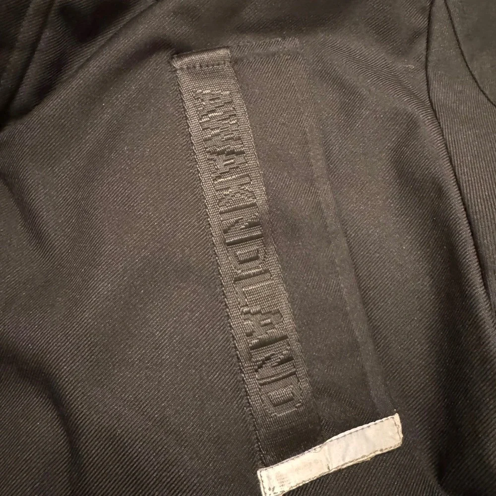 Awaknd Land Mens Heavyweight Parka Black Faux Fur Hood Tech Winter‎ Coat Sz XL